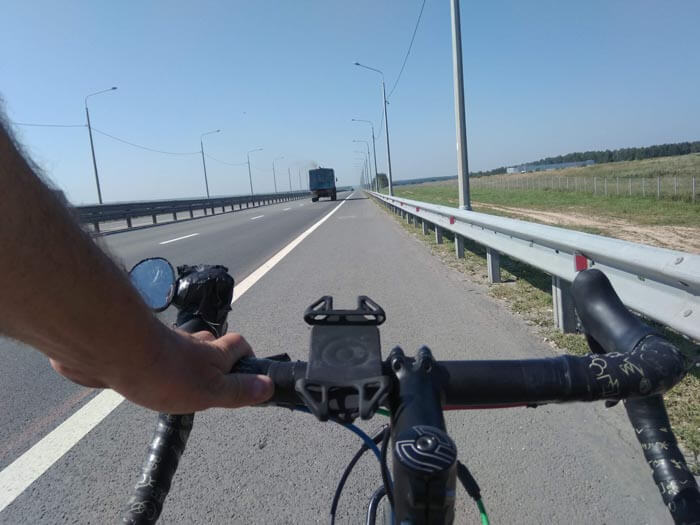 cyclotourisme autoroute