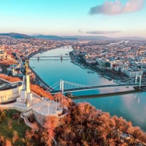 le Danube à vélo sur Budapest